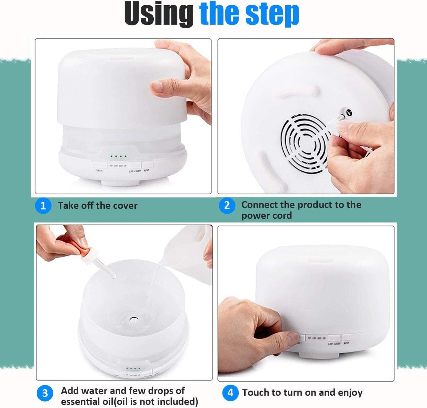 Aromatherapy Diffuser with LED