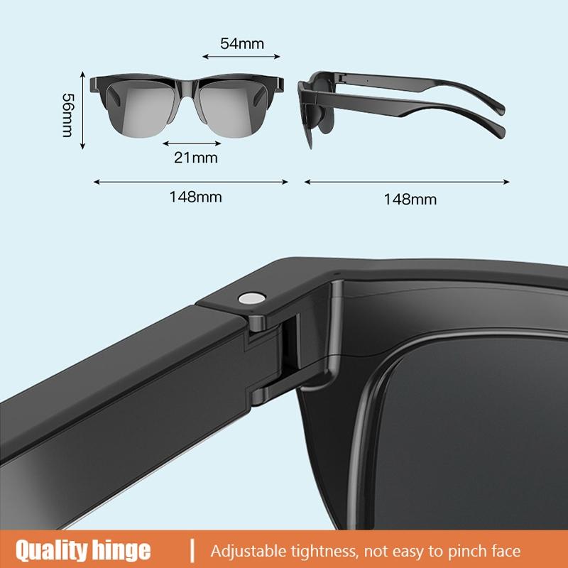 Bluetooth 5.3 Smart Sunglasses With Wireless Headset