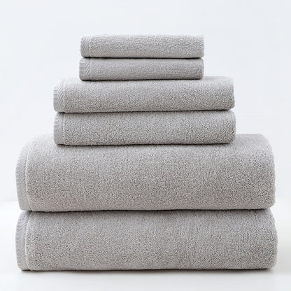 Light Gray Cotton Towel Set