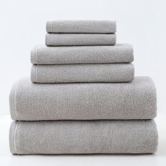 Light Gray Cotton Towel Set