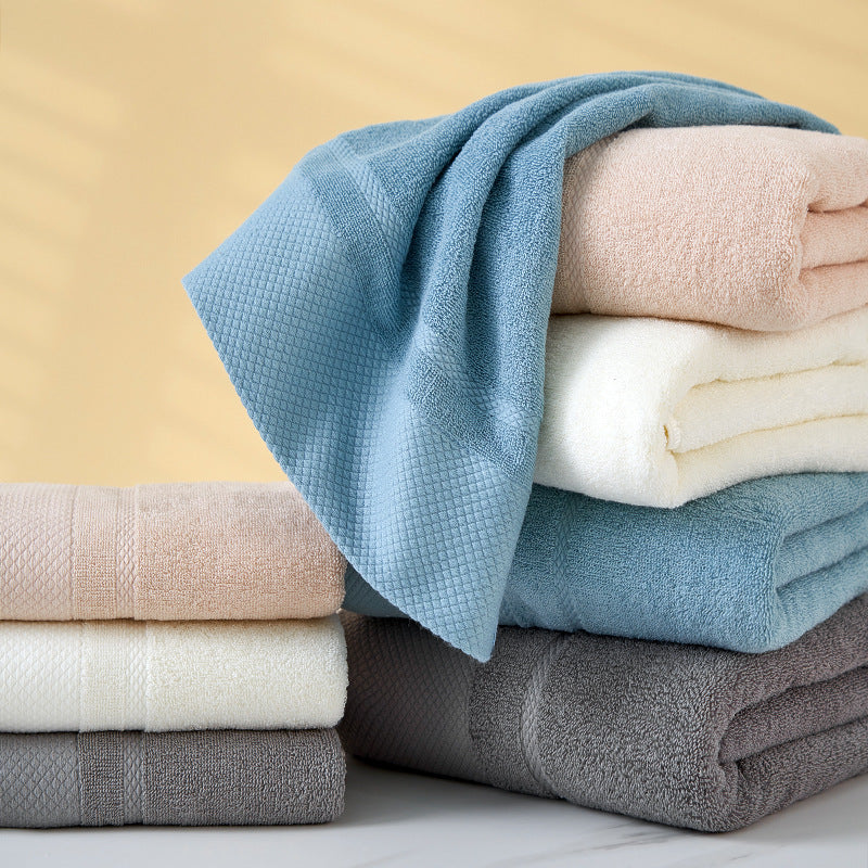 Beige Soft and Absorbent Towel Set